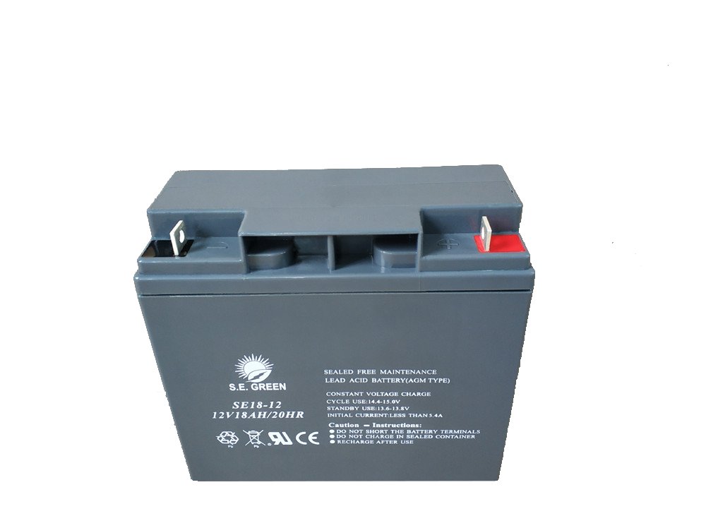 Batería pe12v18 compatible AGM plomo Battery 12v 18ah cierre libre de mantenimiento recargable 