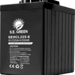 Batería Gel Carbon (libre de mantenimiento) S.E Green 6 Voltios 225 Ah