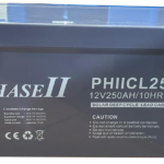 Batería Gel (libre de mantenimiento) Phase II 12 Voltios 250 Ah