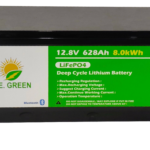 Batería Litio LiFePO4 (libre de mantenimiento) S.E Green 12 Voltios 628 Ah